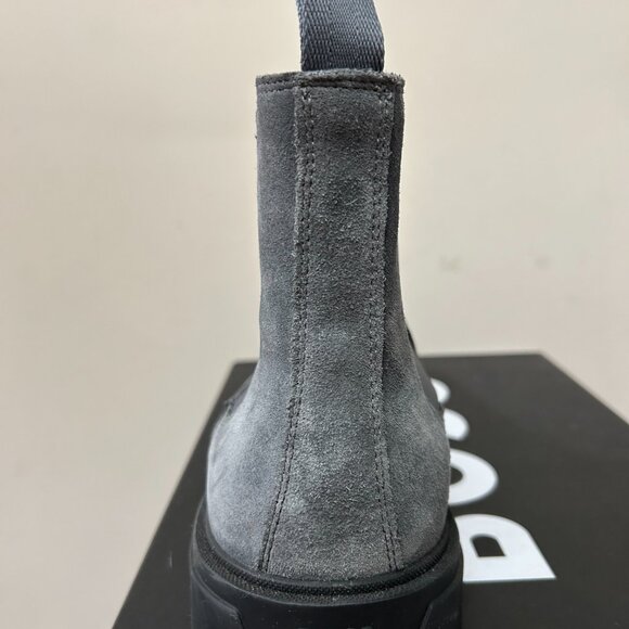 Boss Men's Calev Pull on Chelsea Boots Gray - Picture 5 of 6